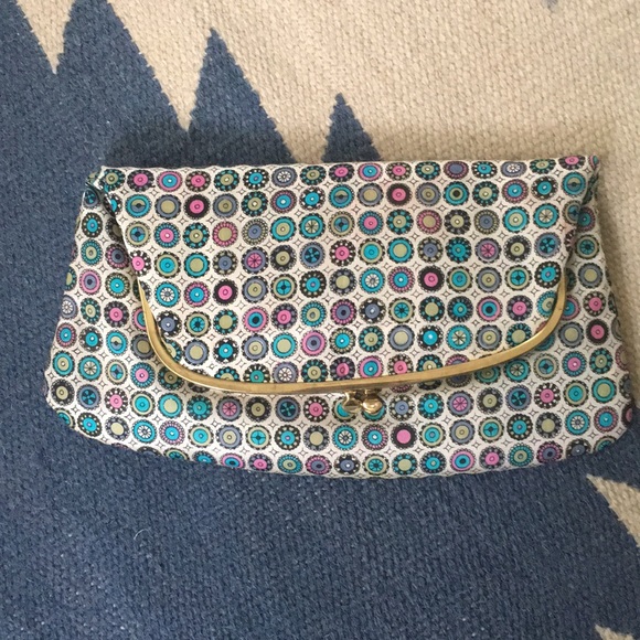 Ingber Handbags - Vintage silk Ingber clutch
